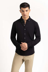Black Basic Shirt KS-HSPK23-044